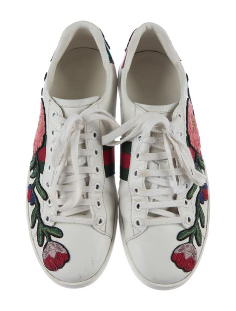 gucci gg ace shoes|gucci ace embroidered.